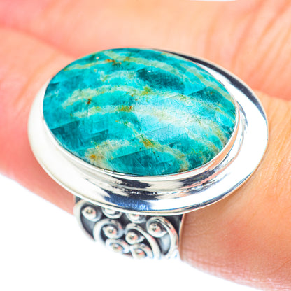 Amazonite Rings handcrafted by Ana Silver Co - RING57372