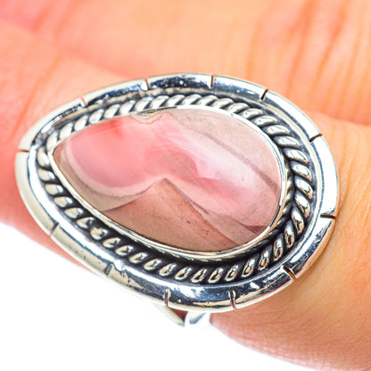 Rhodochrosite Rings handcrafted by Ana Silver Co - RING57381