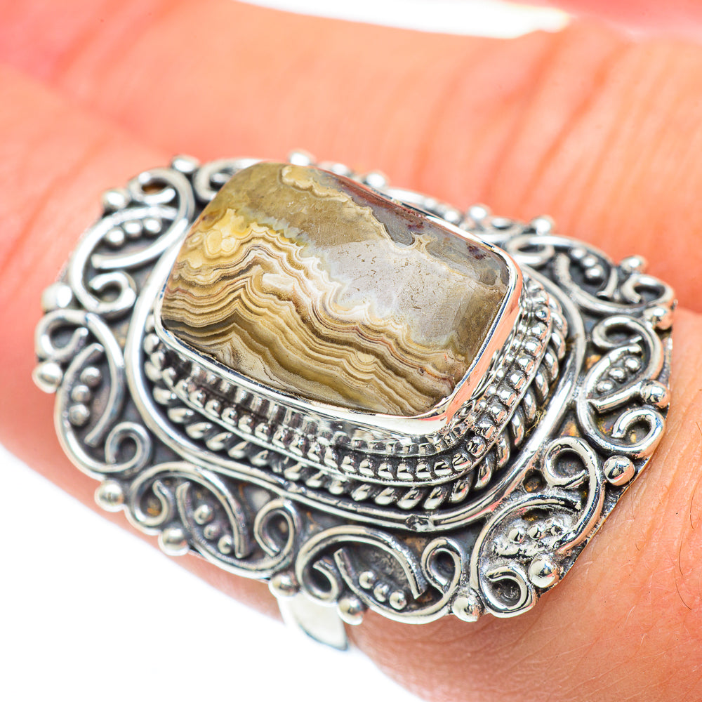 Schalenblende Rings handcrafted by Ana Silver Co - RING57406
