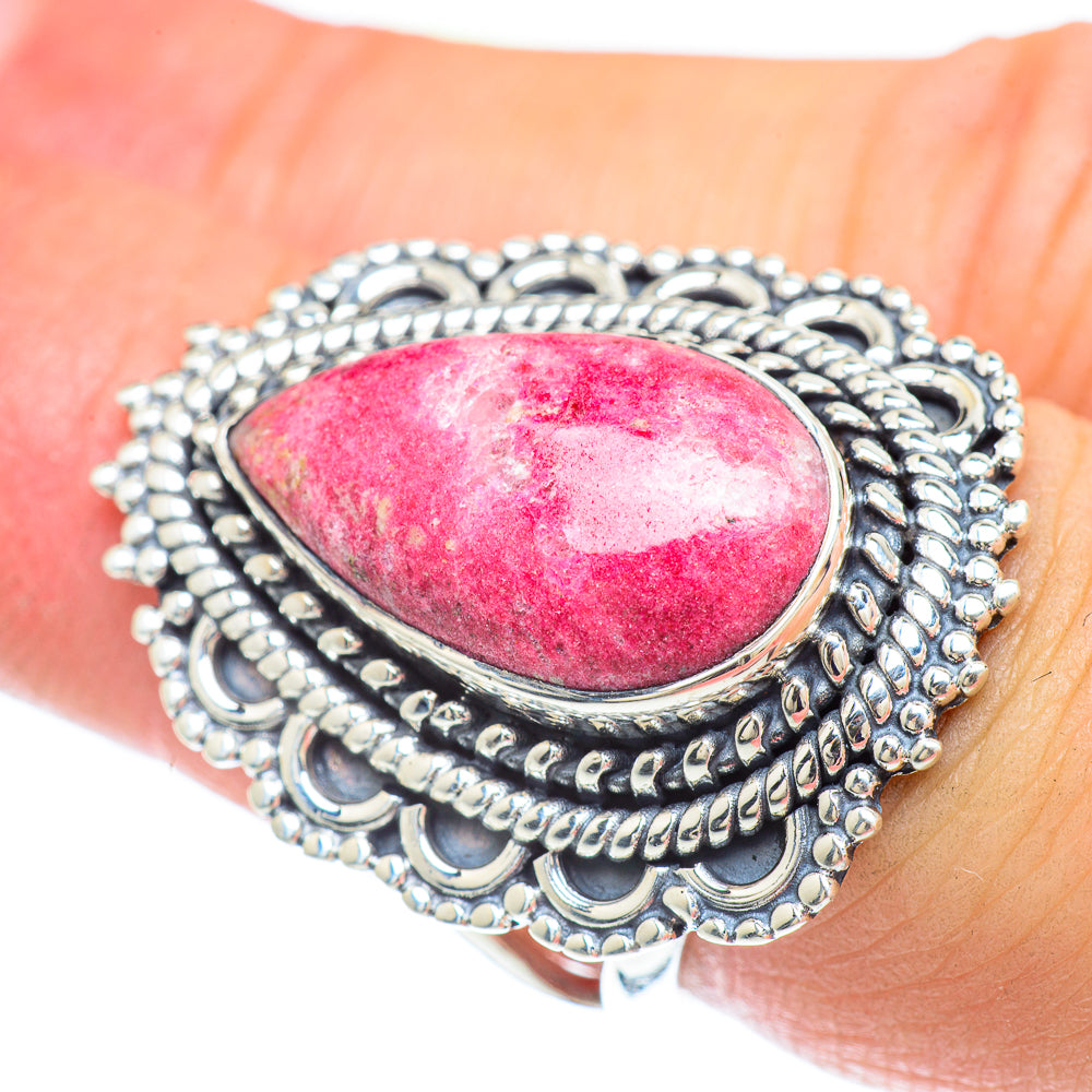 Thulite Rings handcrafted by Ana Silver Co - RING57409