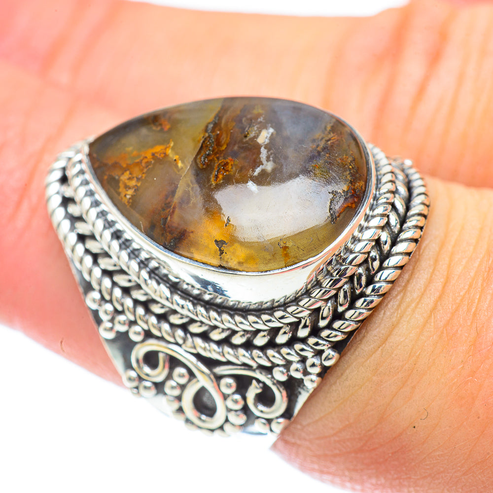 Montana Agate Rings handcrafted by Ana Silver Co - RING57427