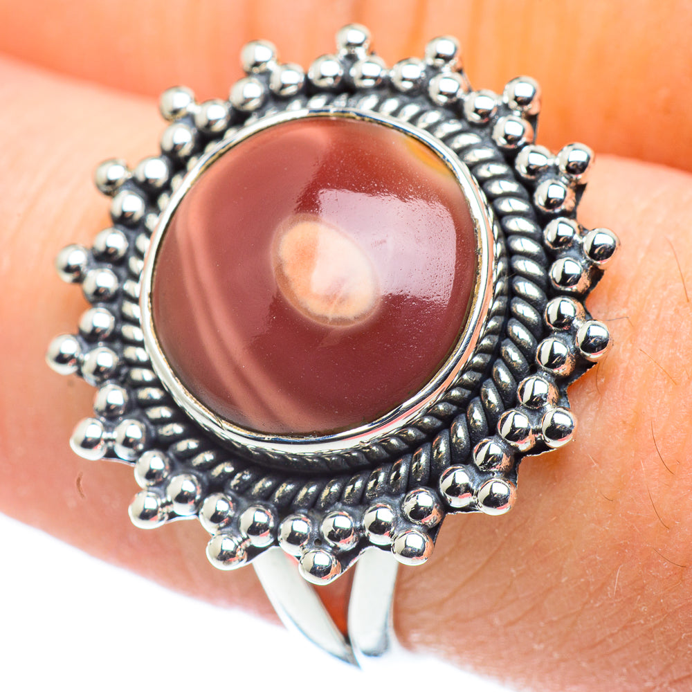 Mookaite Rings handcrafted by Ana Silver Co - RING57438