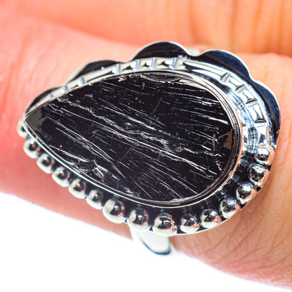 Tektite Rings handcrafted by Ana Silver Co - RING57447