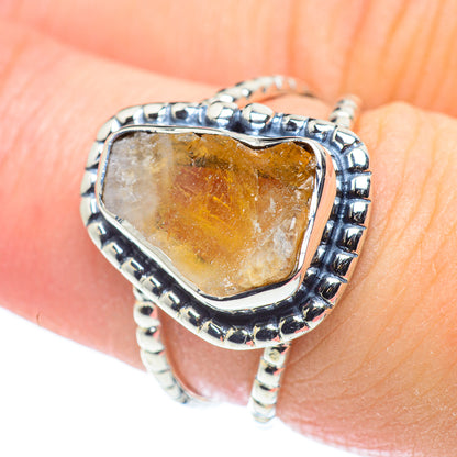 Citrine Rings handcrafted by Ana Silver Co - RING57464