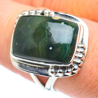 Ocean Jasper Rings handcrafted by Ana Silver Co - RING57482