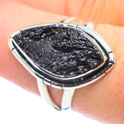Tektite Rings handcrafted by Ana Silver Co - RING57495