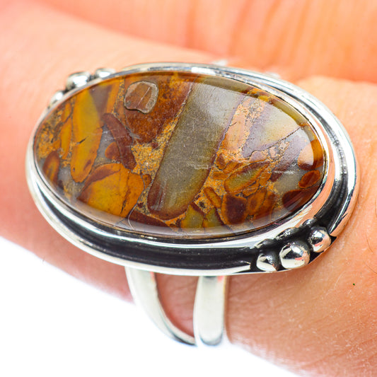 Chert Breccia Rings handcrafted by Ana Silver Co - RING57511