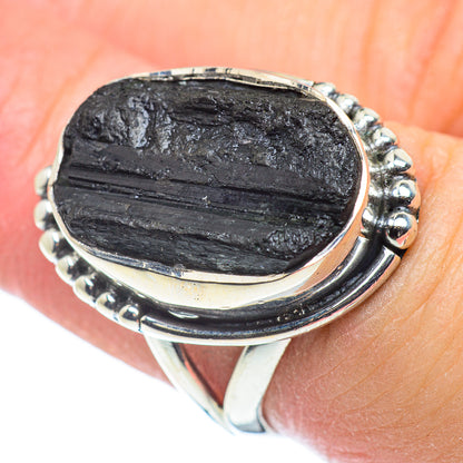 Tektite Rings handcrafted by Ana Silver Co - RING57517