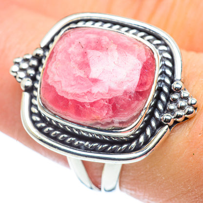 Rhodochrosite Rings handcrafted by Ana Silver Co - RING57534