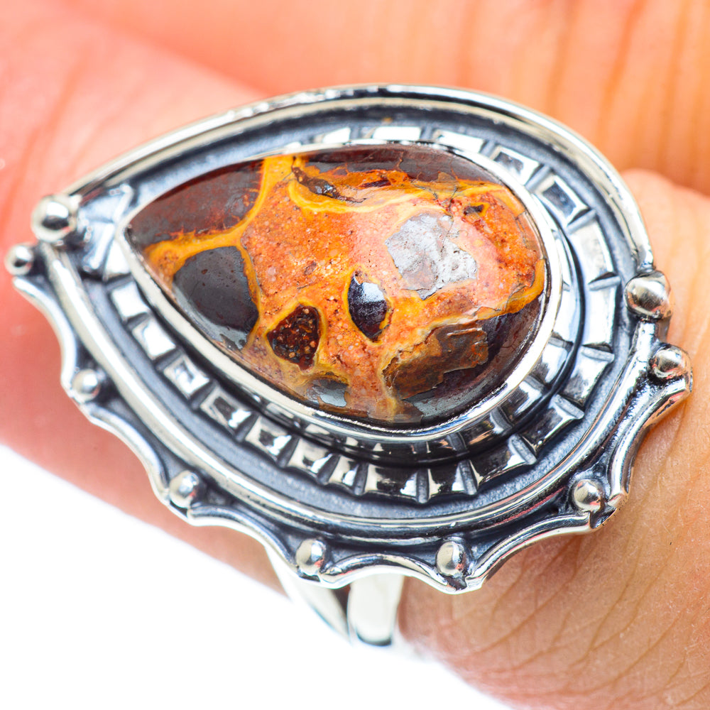 Bauxite Rings handcrafted by Ana Silver Co - RING57545