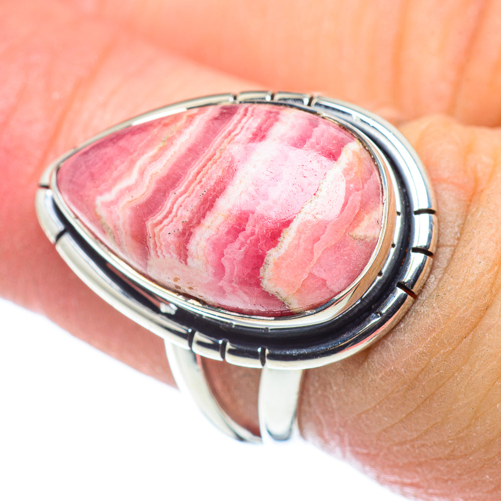 Rhodochrosite Rings handcrafted by Ana Silver Co - RING57562