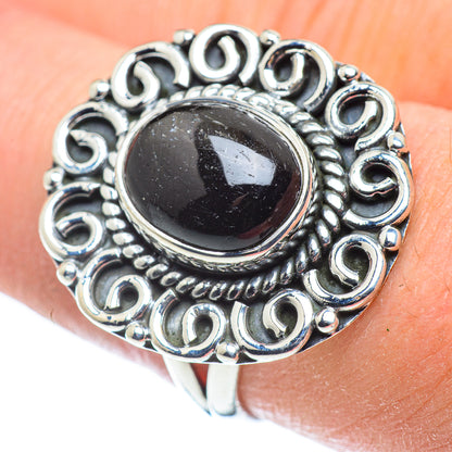 Black Onyx Rings handcrafted by Ana Silver Co - RING57563