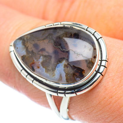 Montana Agate Rings handcrafted by Ana Silver Co - RING57571