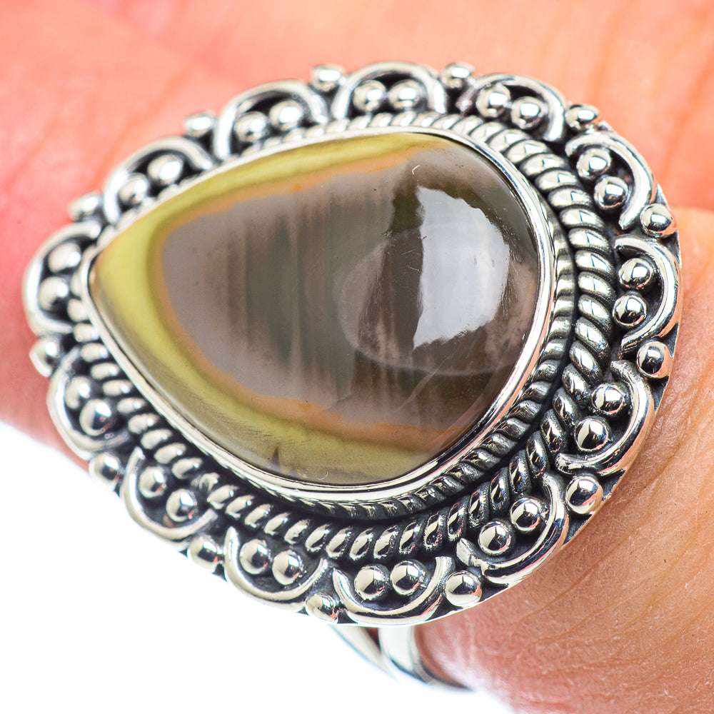 Willow Creek Jasper Rings handcrafted by Ana Silver Co - RING57573