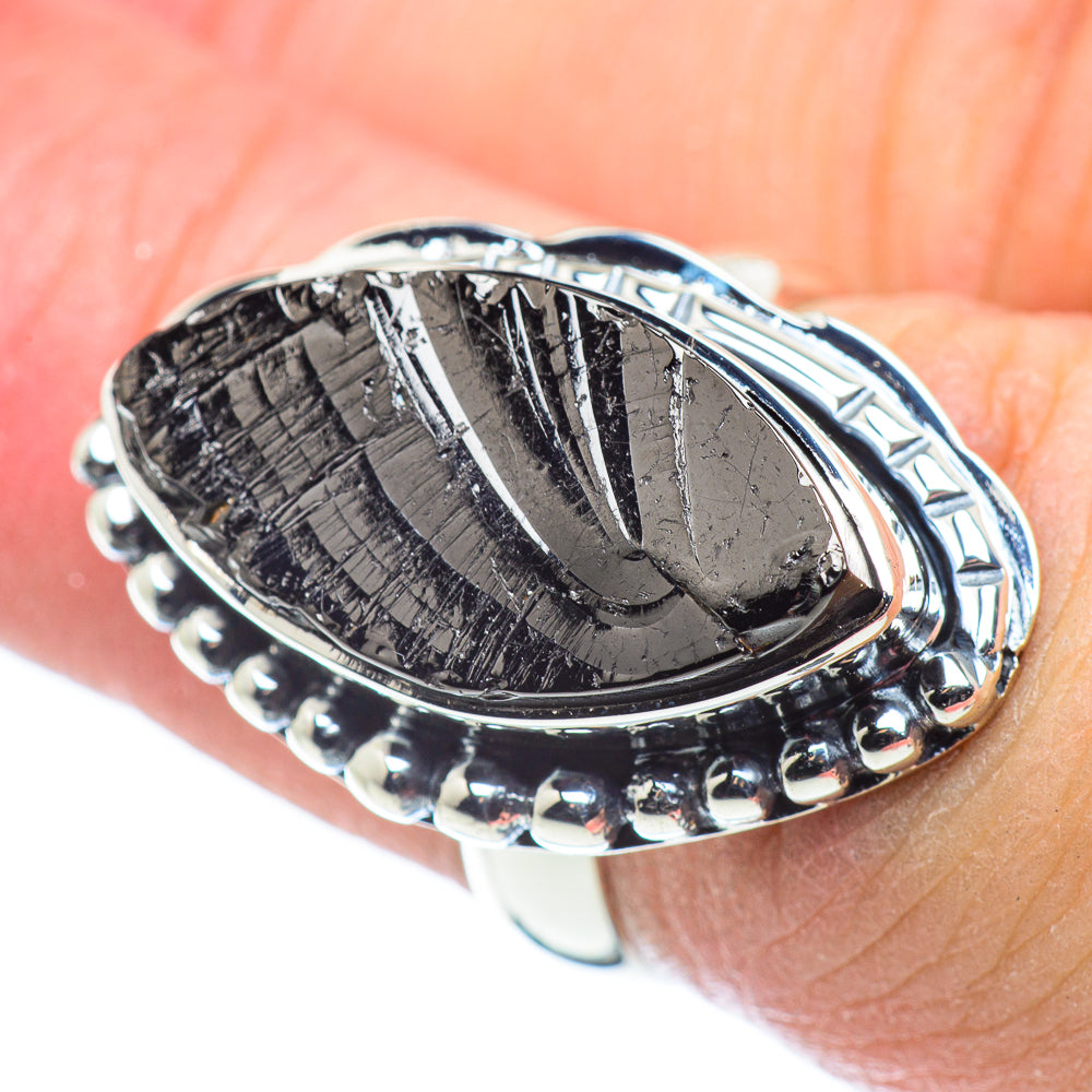 Shungite Rings handcrafted by Ana Silver Co - RING57576