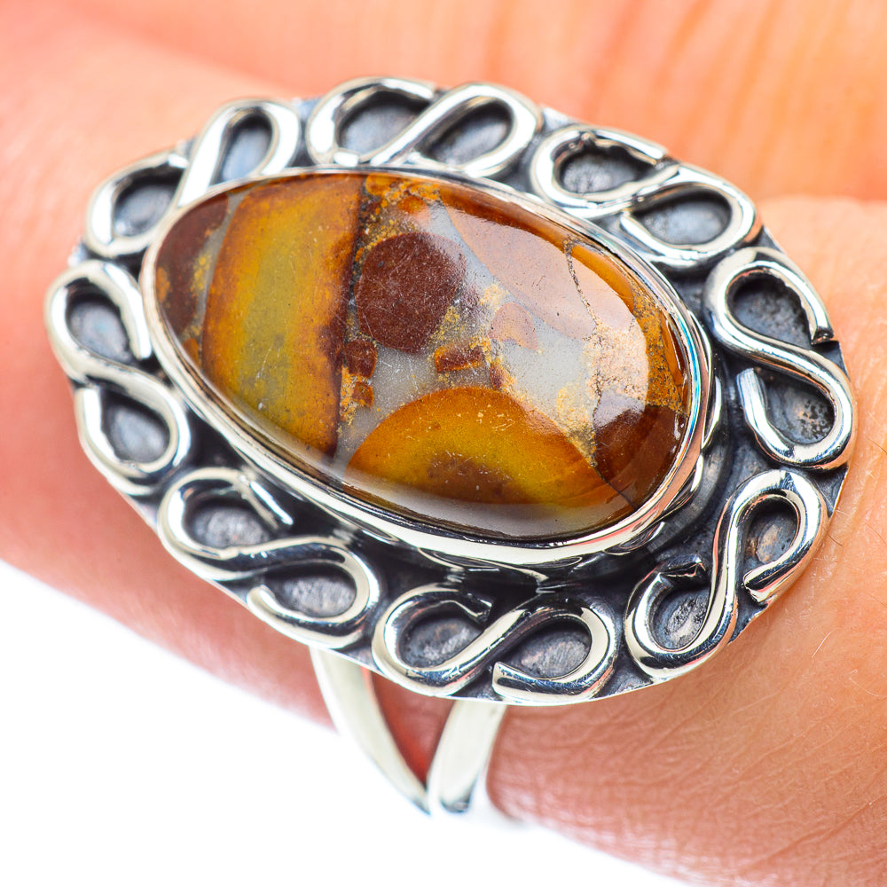 Chert Breccia Rings handcrafted by Ana Silver Co - RING57586
