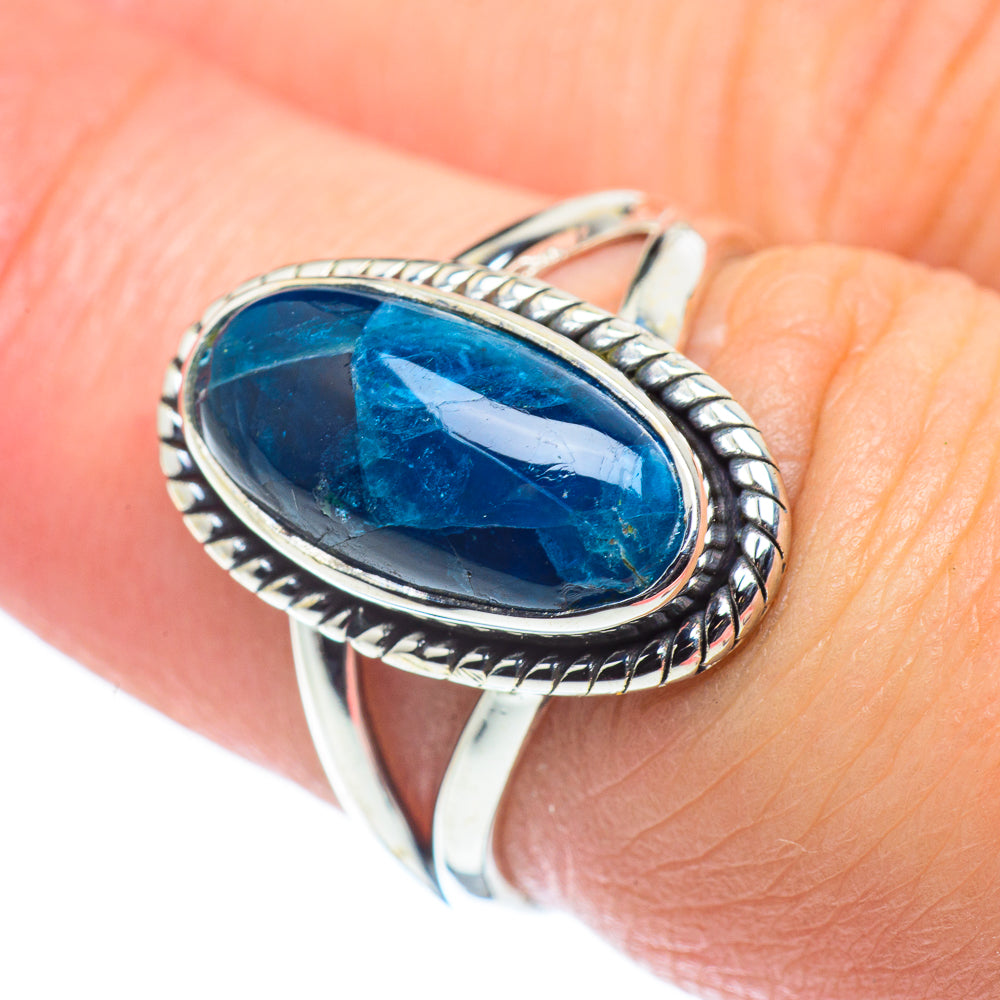 Chrysocolla In Quartz Rings handcrafted by Ana Silver Co - RING57594