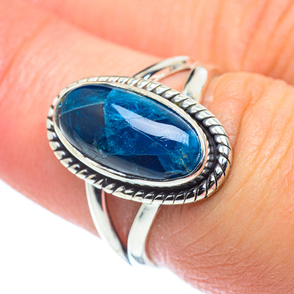 Chrysocolla In Quartz Rings handcrafted by Ana Silver Co - RING57594