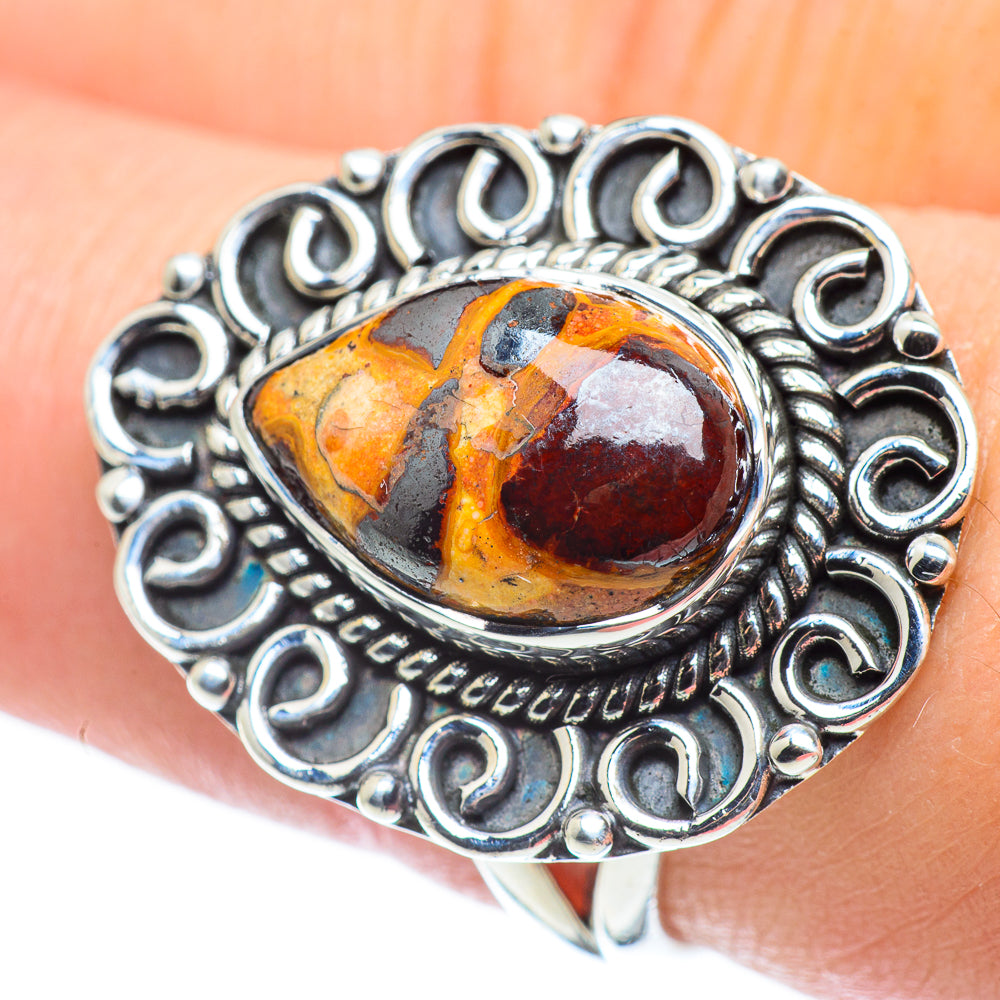 Bauxite Rings handcrafted by Ana Silver Co - RING57596