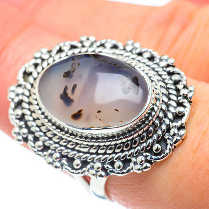 Montana Agate Rings handcrafted by Ana Silver Co - RING57604