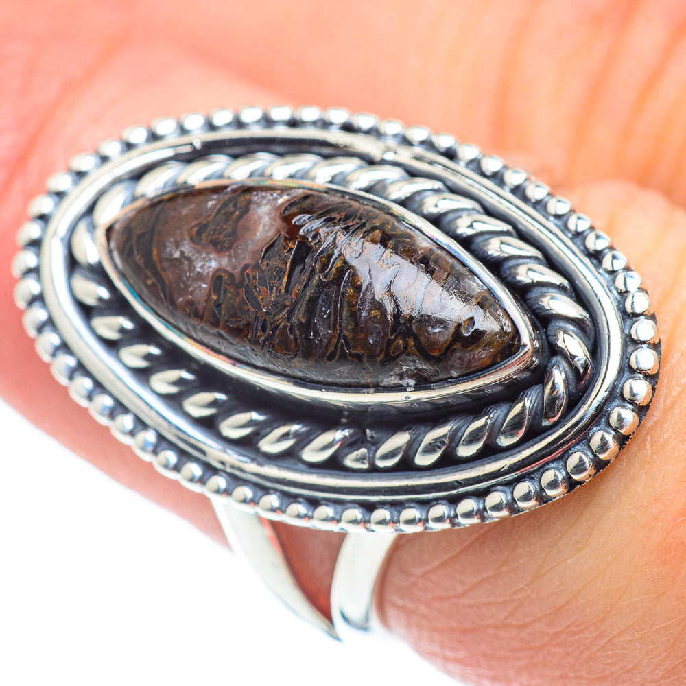 Dinosaur Bone Rings handcrafted by Ana Silver Co - RING57612
