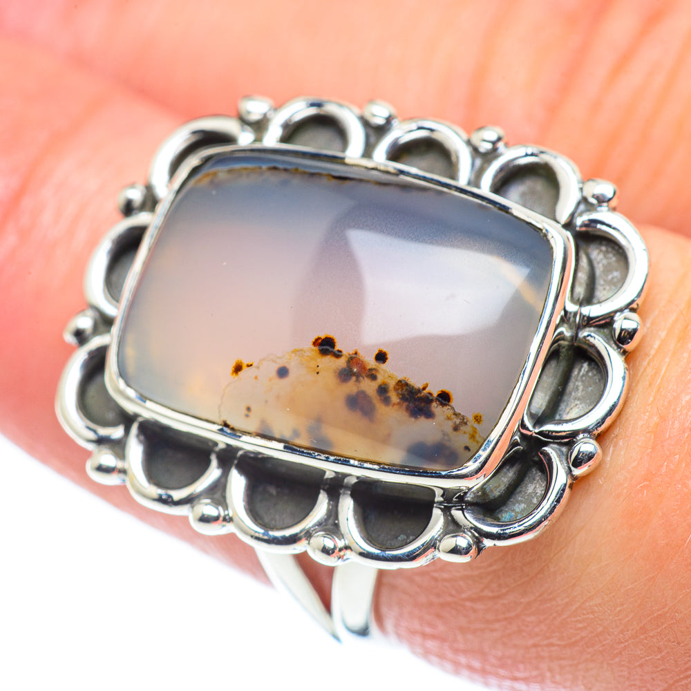 Montana Agate Rings handcrafted by Ana Silver Co - RING57632
