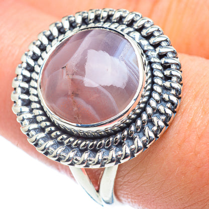 Botswana Agate Rings handcrafted by Ana Silver Co - RING57641