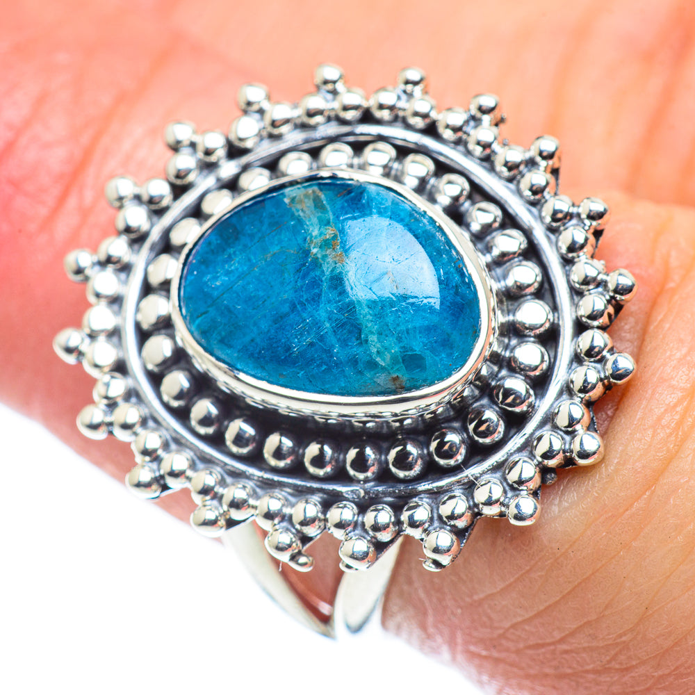 Chrysocolla In Quartz Rings handcrafted by Ana Silver Co - RING57651