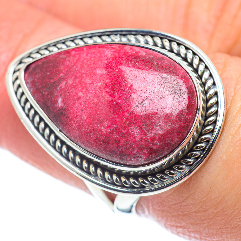 Thulite Rings handcrafted by Ana Silver Co - RING57655