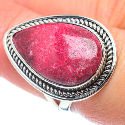 Thulite Rings handcrafted by Ana Silver Co - RING57655