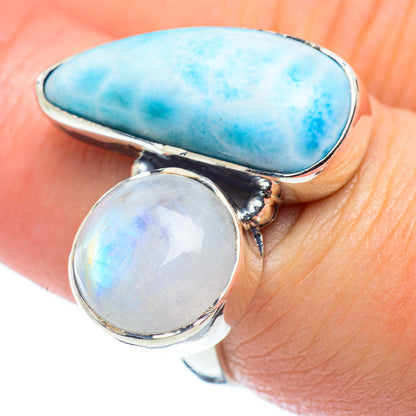 Larimar Rings handcrafted by Ana Silver Co - RING57660