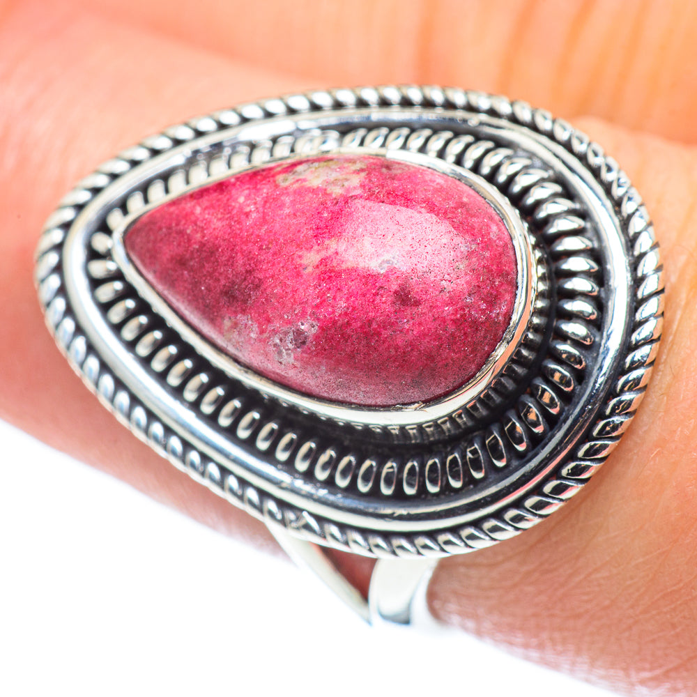 Thulite Rings handcrafted by Ana Silver Co - RING57674