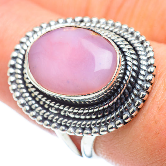 Pink Opal Rings handcrafted by Ana Silver Co - RING57675