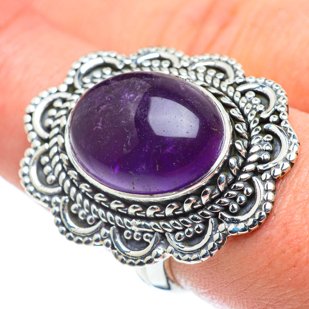 Amethyst Rings handcrafted by Ana Silver Co - RING57701