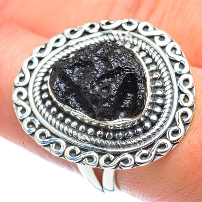 Tektite Rings handcrafted by Ana Silver Co - RING57703
