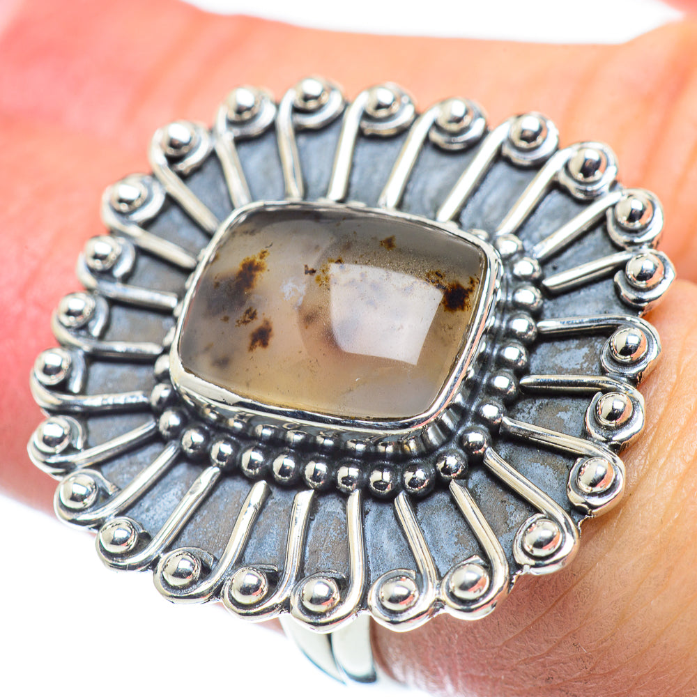 Montana Agate Rings handcrafted by Ana Silver Co - RING57716