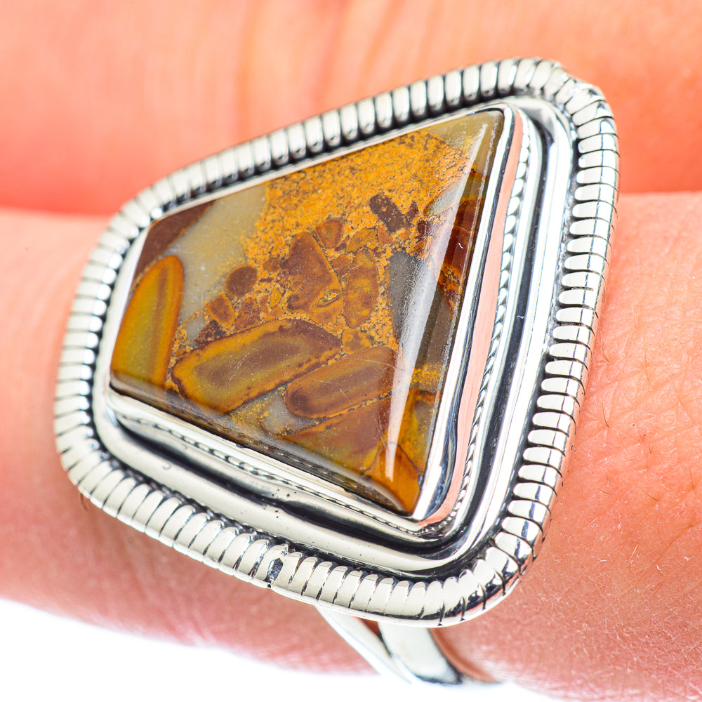 Chert Breccia Rings handcrafted by Ana Silver Co - RING57787