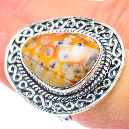 Ocean Jasper Rings handcrafted by Ana Silver Co - RING57813