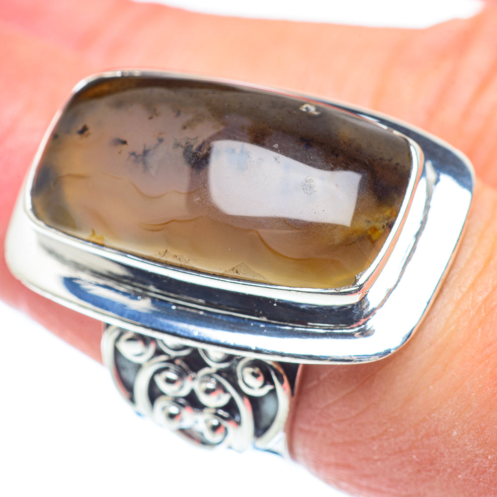 Montana Agate Rings handcrafted by Ana Silver Co - RING57828