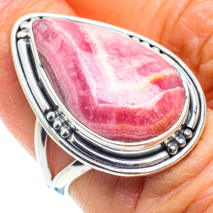 Rhodochrosite Rings handcrafted by Ana Silver Co - RING57875