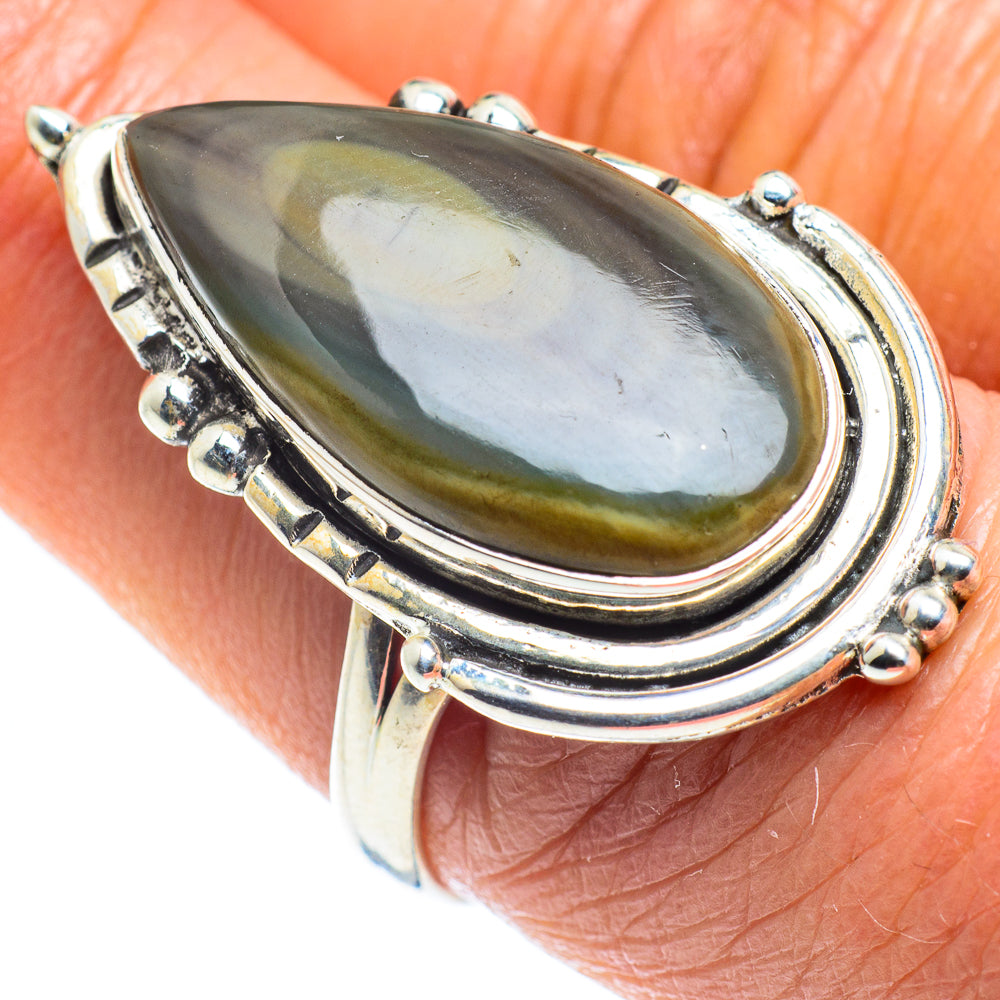 Willow Creek Jasper Rings handcrafted by Ana Silver Co - RING57908