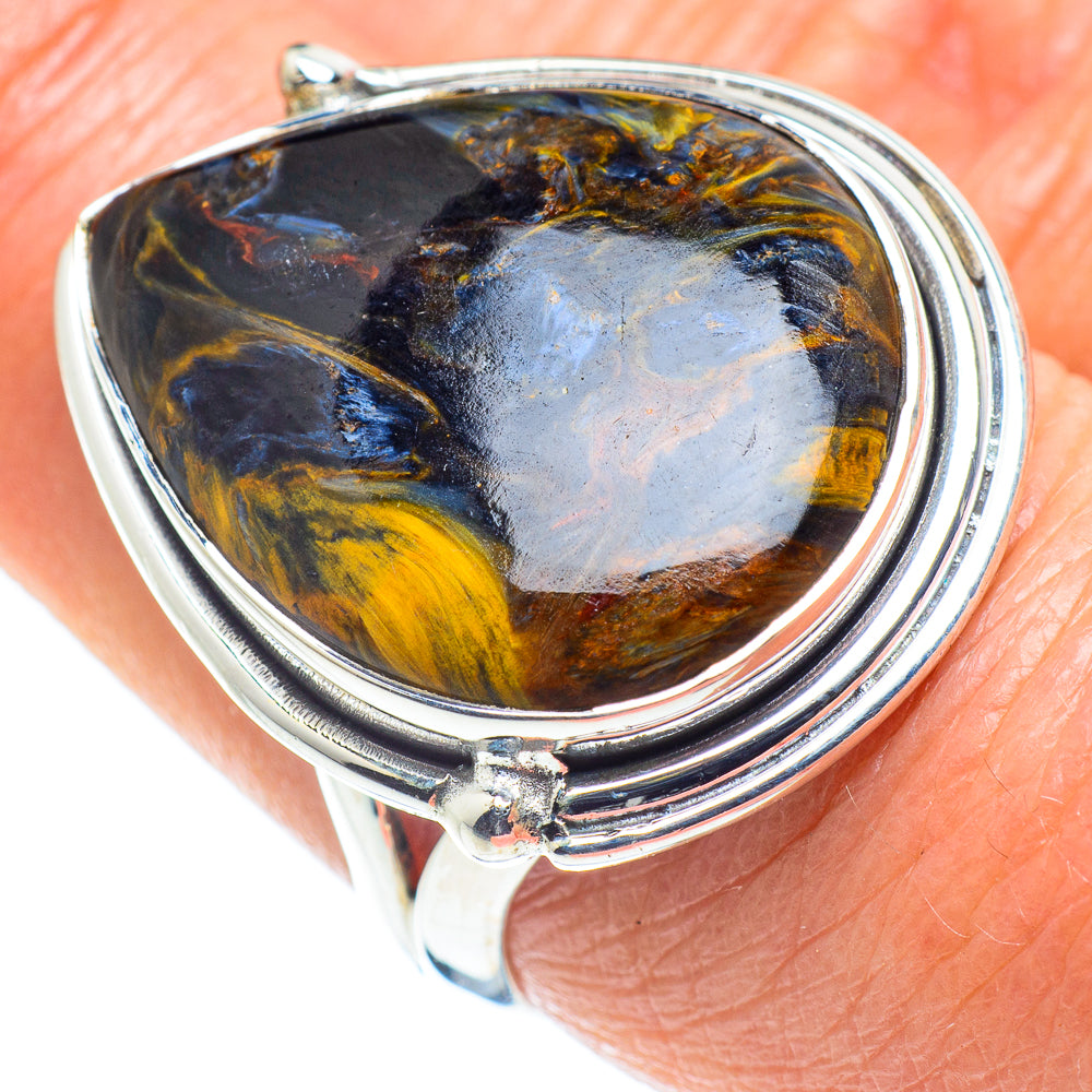 Pietersite Rings handcrafted by Ana Silver Co - RING57922