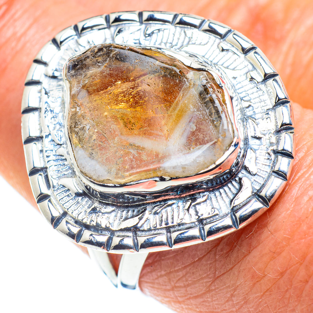 Citrine Rings handcrafted by Ana Silver Co - RING57931