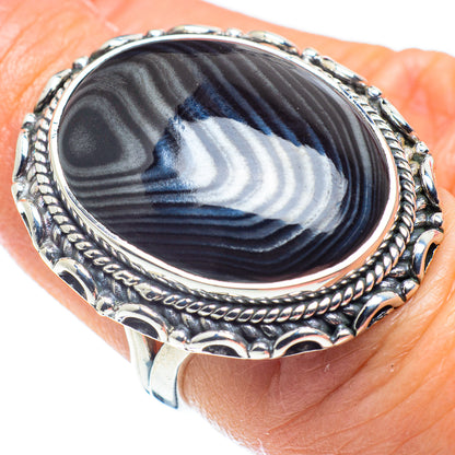 Psilomelane Rings handcrafted by Ana Silver Co - RING57938