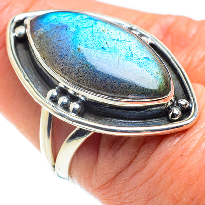 Labradorite Rings handcrafted by Ana Silver Co - RING57948