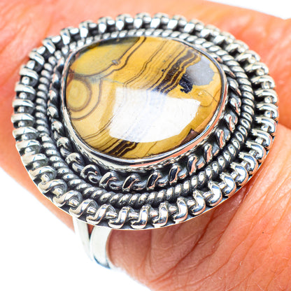 Schalenblende Rings handcrafted by Ana Silver Co - RING57949