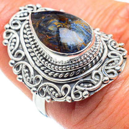 Russian Eudialyte Rings handcrafted by Ana Silver Co - RING57951