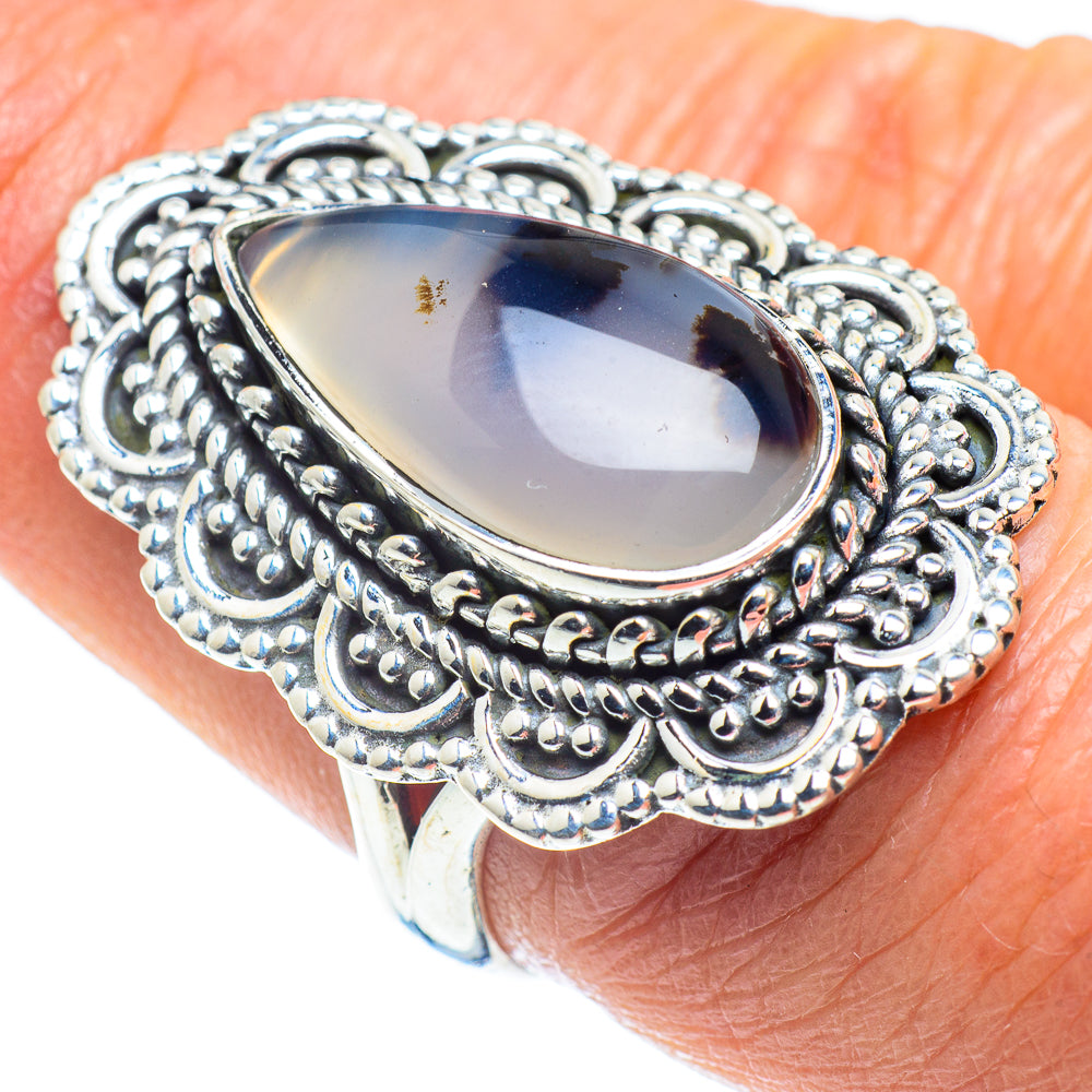 Montana Agate Rings handcrafted by Ana Silver Co - RING57958