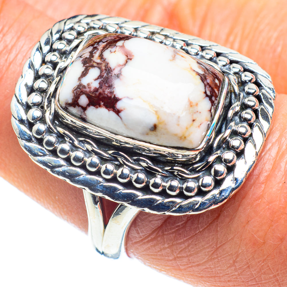 Peanut Wood Jasper Rings handcrafted by Ana Silver Co - RING57970