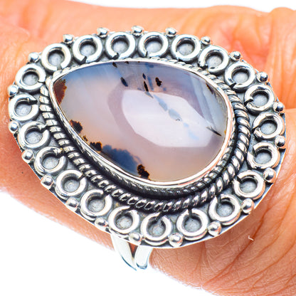 Montana Agate Rings handcrafted by Ana Silver Co - RING57992